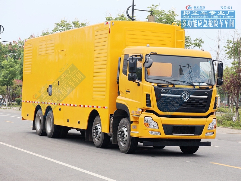 东风天龙前四后八电源车600-1000kW