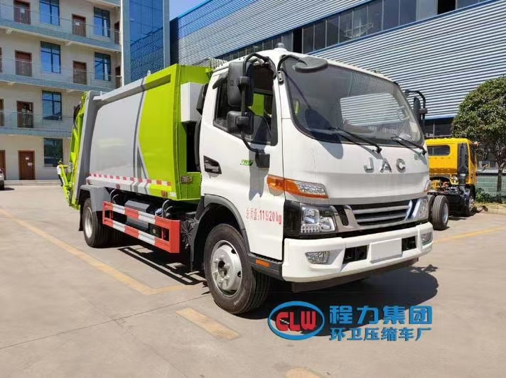 国六8立方江淮V7 压缩垃圾车