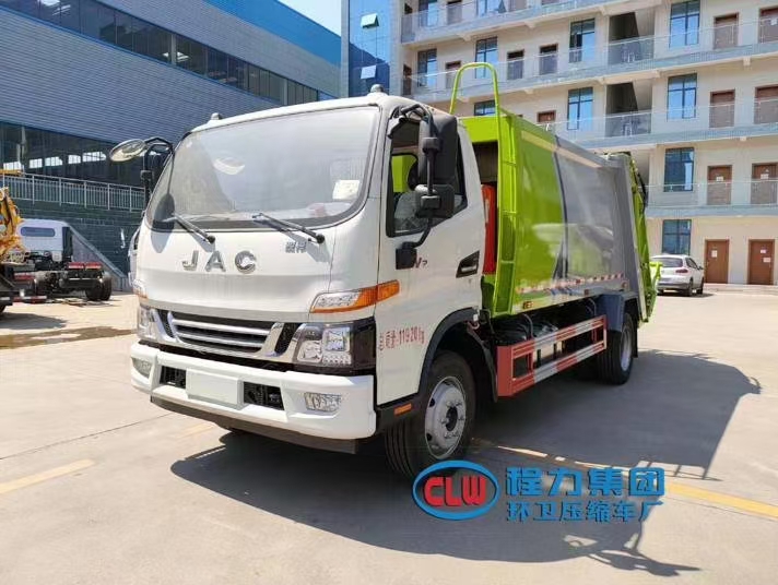 国六8立方江淮V7 压缩垃圾车