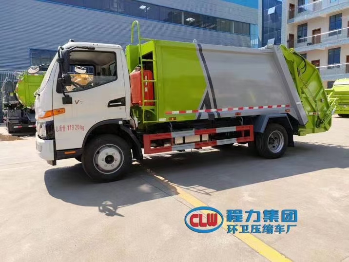 国六8立方江淮V7 压缩垃圾车