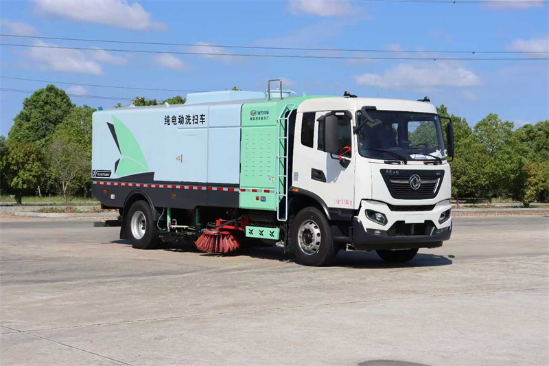 东风天锦新能源洗扫车（15方）
